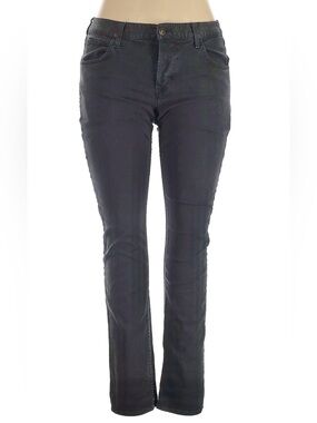Hudson Jeans Blake Slim Straight Leg Gray Washed Black Denim Size 34